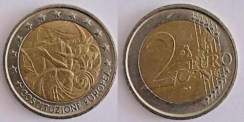 Italia moneta 2 euro - ,