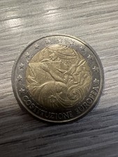 moneta 2 euro costituzione