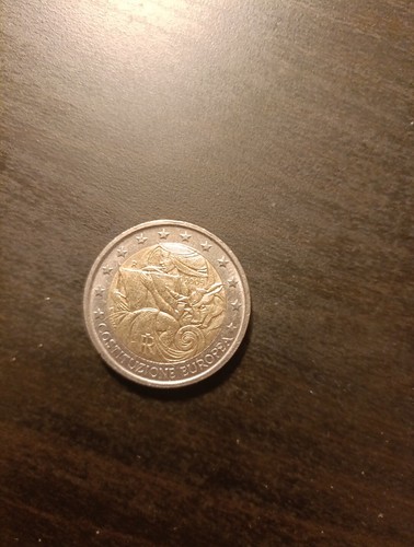 Moneta euro costituzione - moneta,