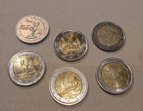 Lotto monete euro rare - lotto,