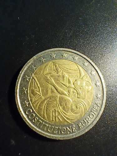 Moneta euro costituzione - moneta,