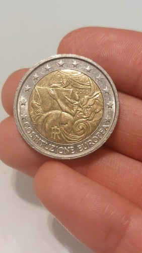 Moneta euro costituzione - moneta,