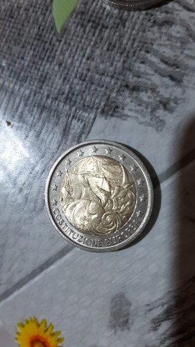 Moneta euro costituzione - moneta,