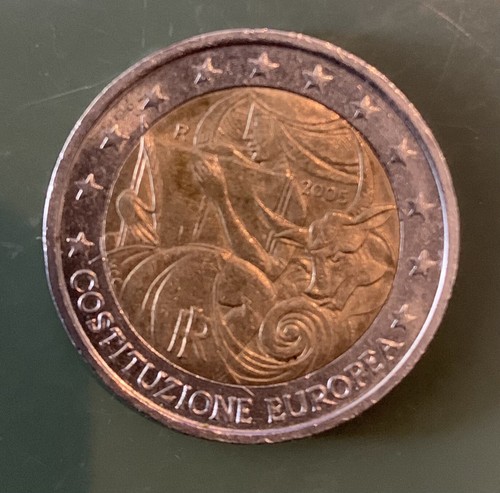 Moneta euro costituzione - moneta, 2