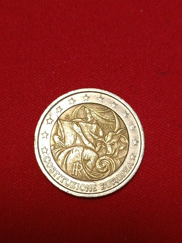 Moneta euro costituzione - moneta,