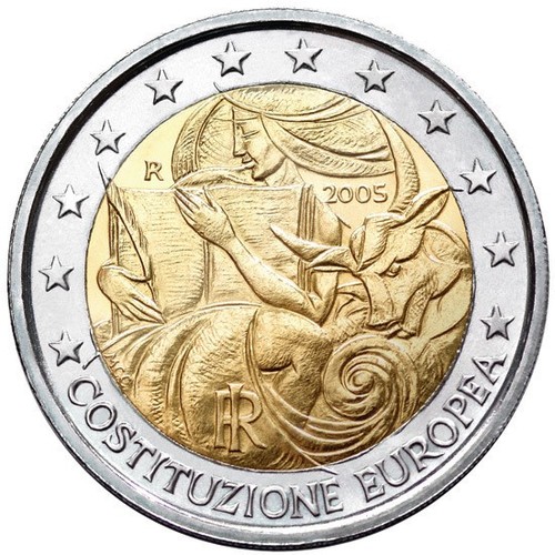 Italia moneta euro - italia, 2€