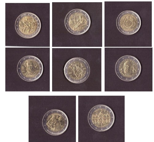 Monete euro commemorativi - monete,